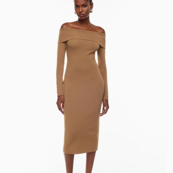 BABATON SCULPT KNIT SECTION DRESS - Picture 2 of 5